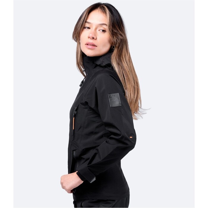 2024 Zhik Mujer Ins200 Chaqueta Costera Jkt-0210-w-blk - Negro